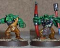 Completed Grot with 'Boom Stikk' and Gorkamorka pistol